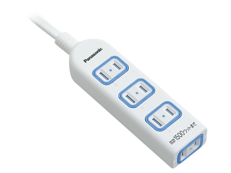 概要 ザ・タップX（4コ口）（3m） WHA2534WKP | 配線器具 | Panasonic