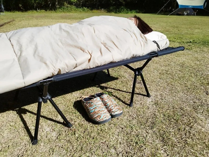 CAMDOOR「もっちり温」本音レビュー！新素材の人工ダウン寝袋の寝心地