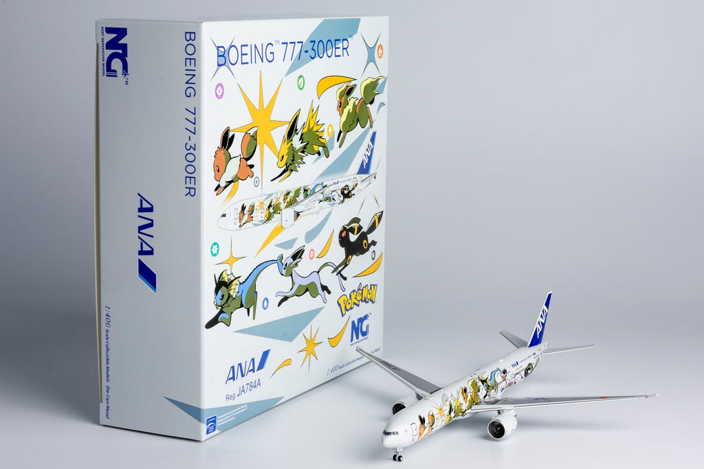 ANA Boeing 777-300ER JA784A Eevee Jet NG Model 73037 Scale 1:400