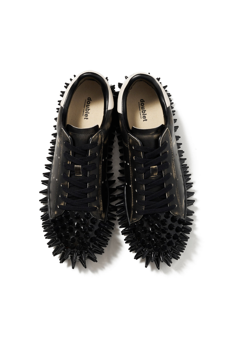 doublet(ダブレット)のSPIKY LEATHER SNEAKERの通販｜PALETTE art