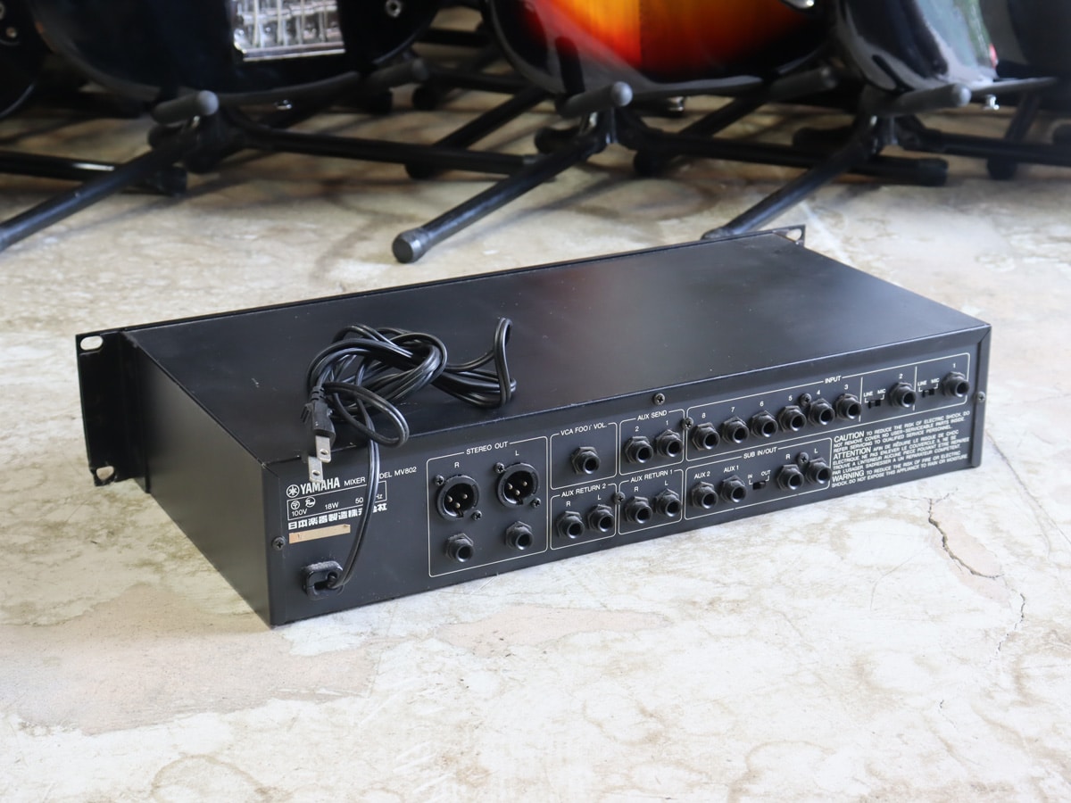 中古】YAMAHA MV802 8ch ラインミキサー - 神奈川県の中古楽器店