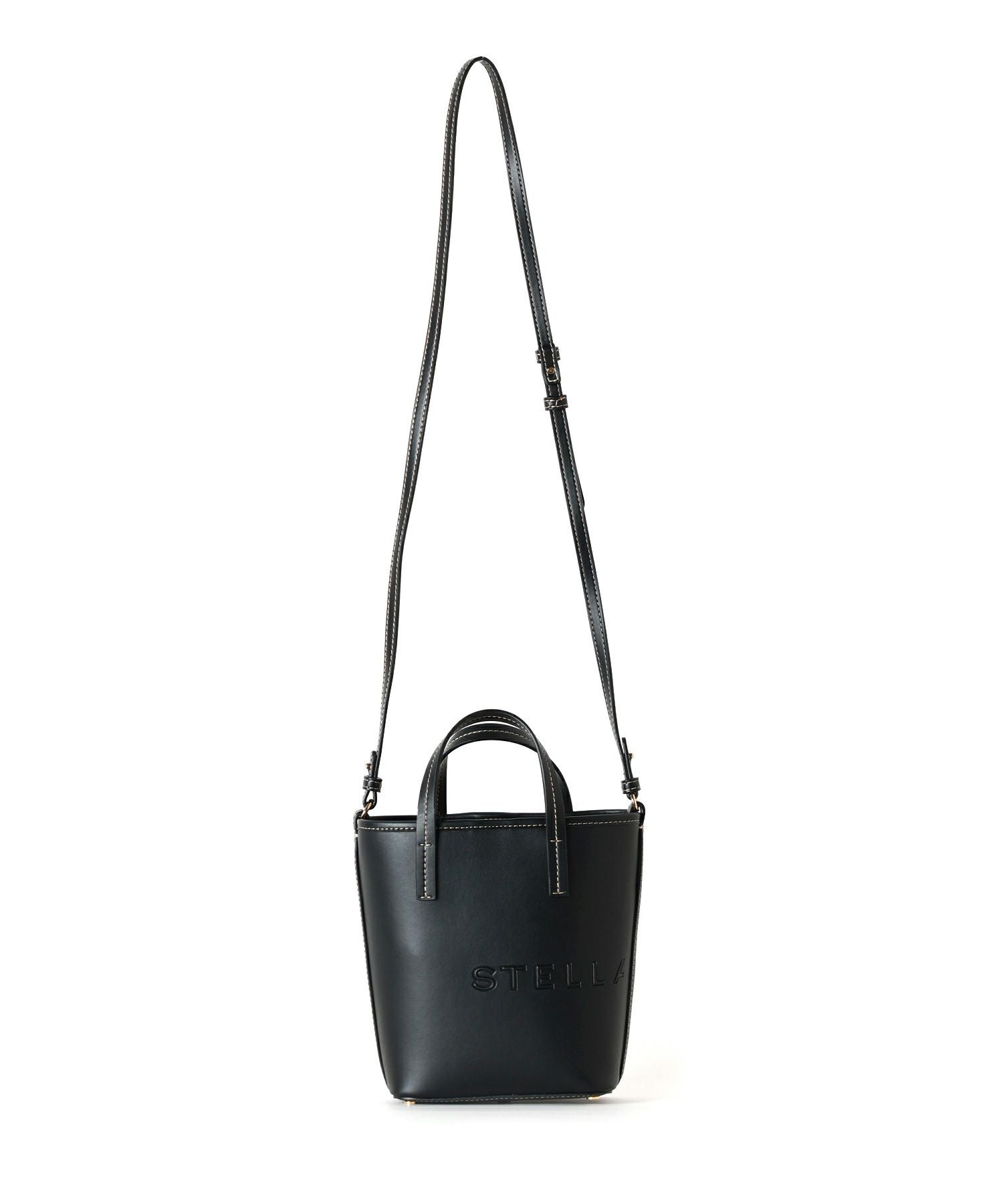 STELLA McCARTNEY(ステラ・マッカートニー)】 ロゴ バケット バッグ