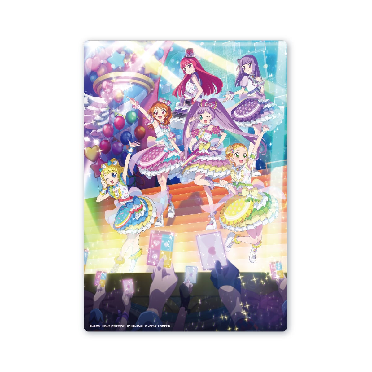 アイカツ！×プリパラ クリアビジュアルポスター | ナムコパークス