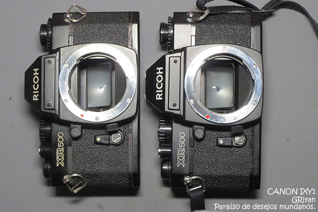 RICOH XR500 二重写し防止機構が壊れたジャンクカメラを分解修理する