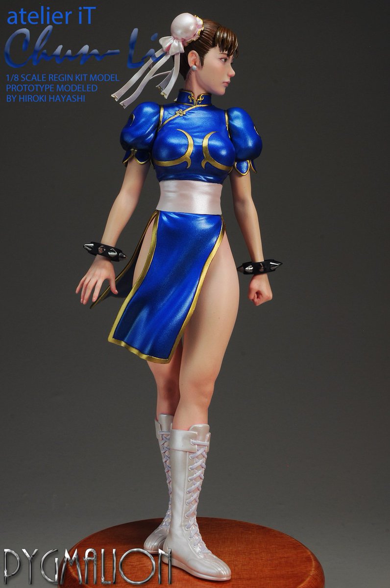 アトリエイット 林浩己原型 1/8スケール 『 春麗 』ワンフェス作例展示