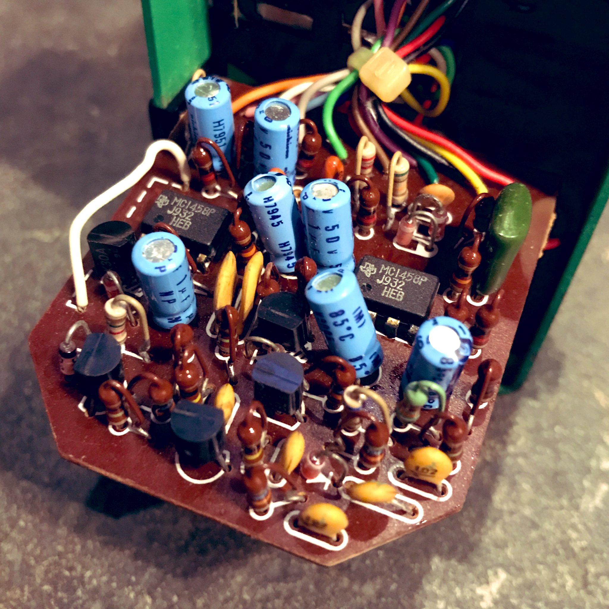 Maxon OD-808 Narrow Case 修理 - TOKYO EFFECTOR