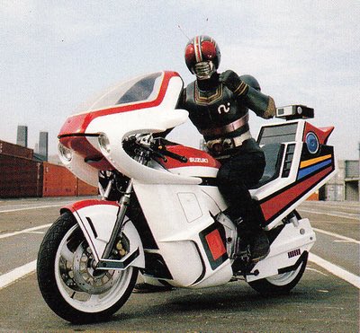 仮面ライダーBLACKのロードセクター好きだった (ベース車はGSX-R400)