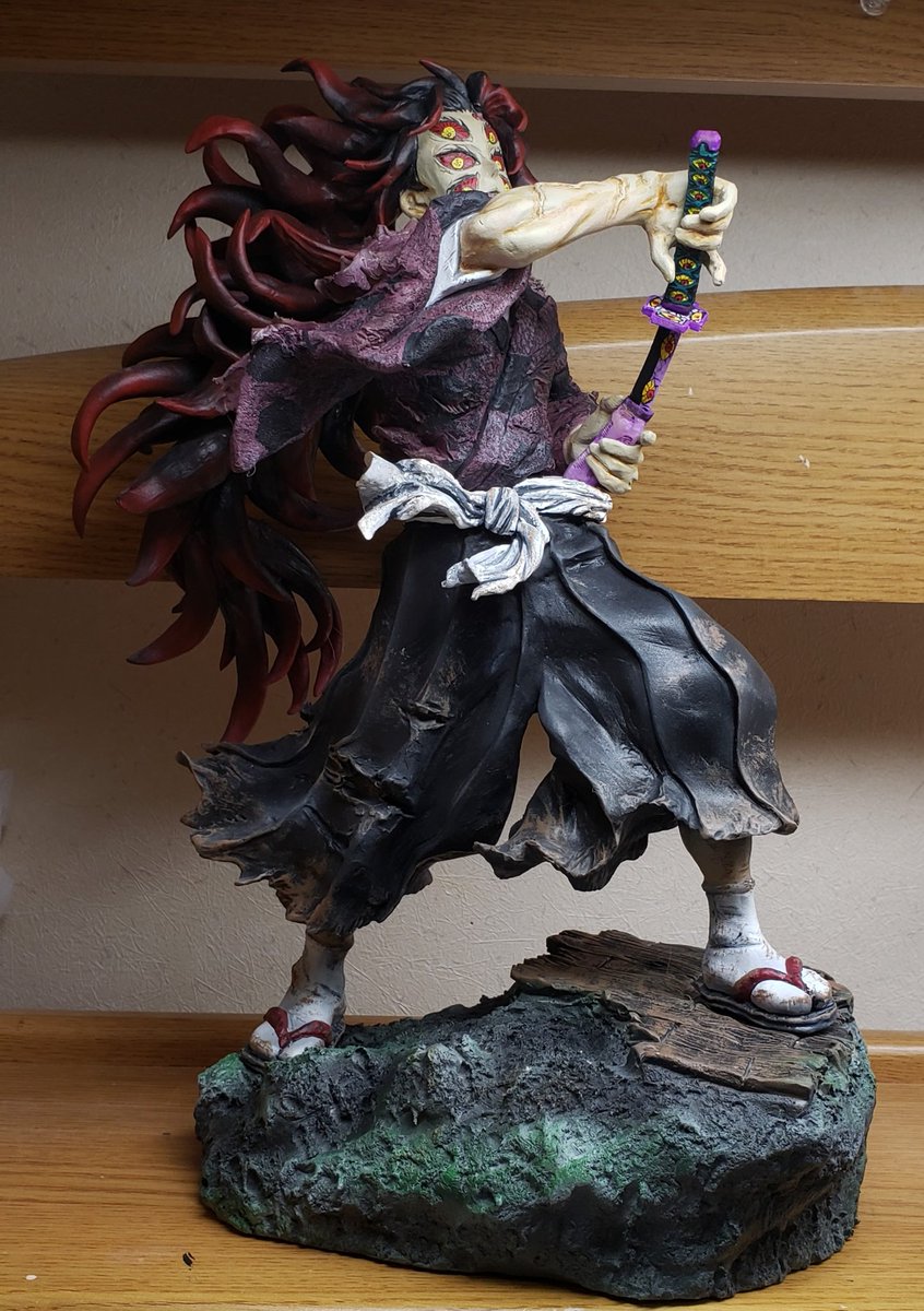 上弦の壱！！！ 〖 黒死牟 〗完成！！！ #鬼滅の刃 #黒死牟 #上弦の壱