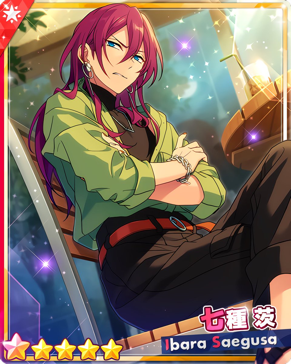 七種茨 ミュージアムカード あんスタ Museum Card［Exhibition No.2