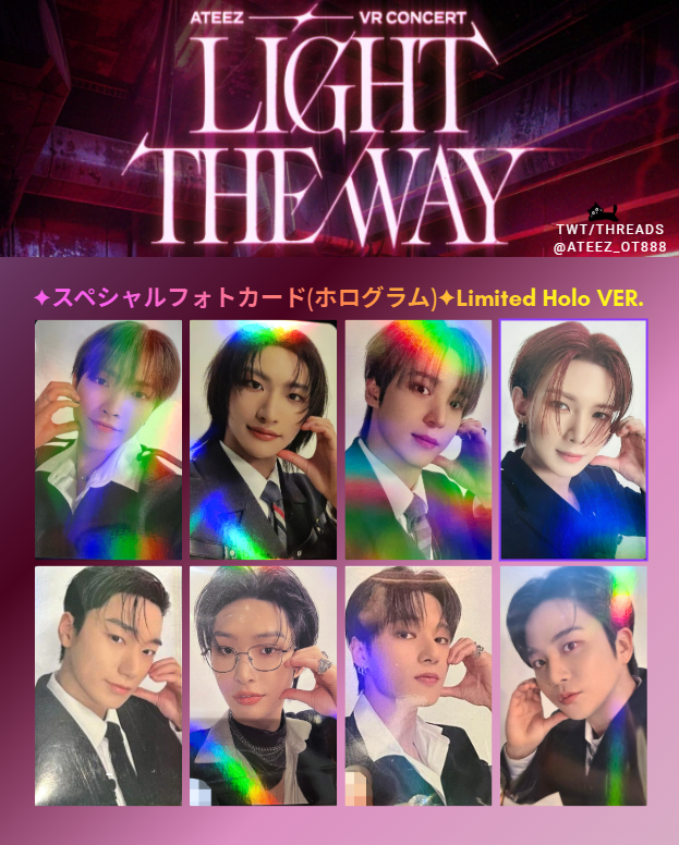 ミンギ】ATEEZ VR CONCERT スペシャルフォトカード セット ミンギ