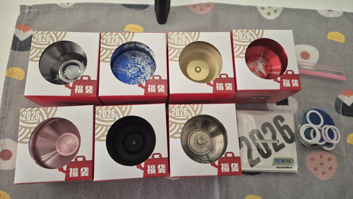 リワインドの2026ヨーヨー福袋、中身公開でユーザー興奮の開封報告相次ぐ