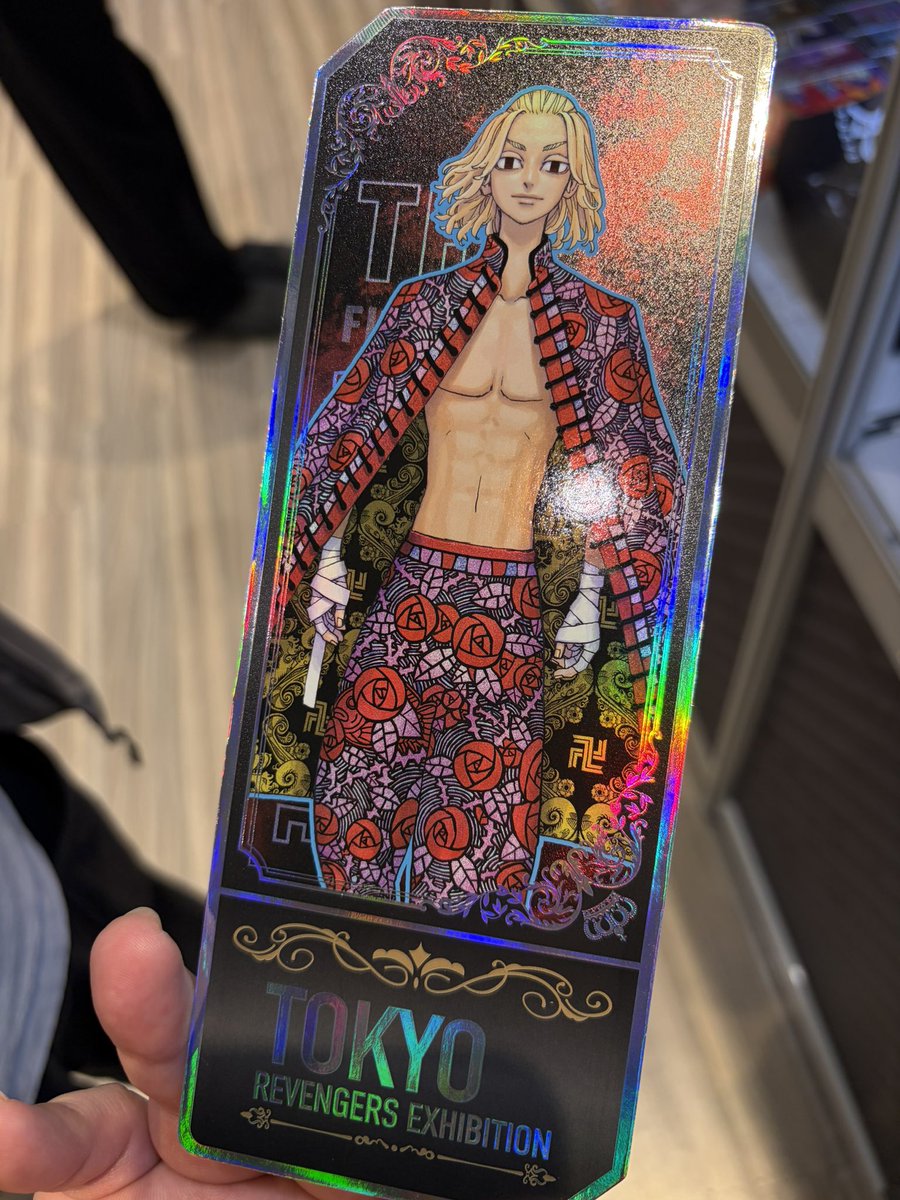 お久しぶりの更新です‼️ 現在担当チームで台北の東リベ展の監修に来て