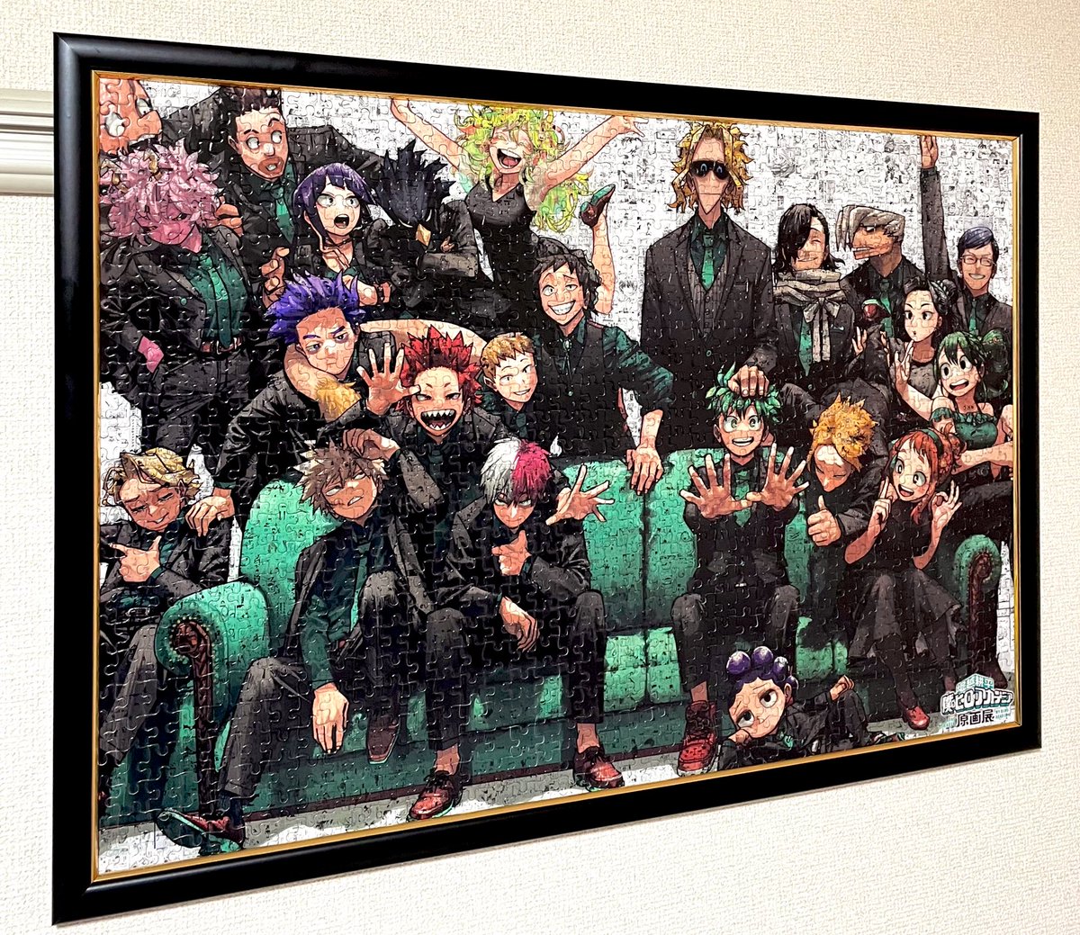 僕のヒーローアカデミア原画展 モザイクアートパズル1000ピース 無事