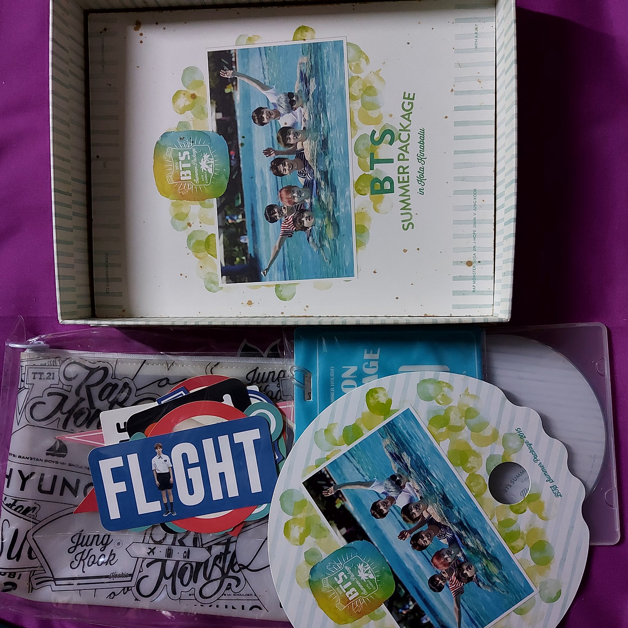 BTS 2015 SUMMER PACKAGE サマパケ DVD テテ V BTS BTS summer package