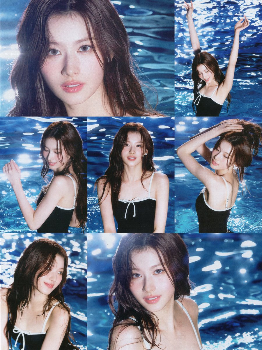 SCAN】TWICE JAPAN 5th ALBUM DIVE Solo Jacket - SANA a thread