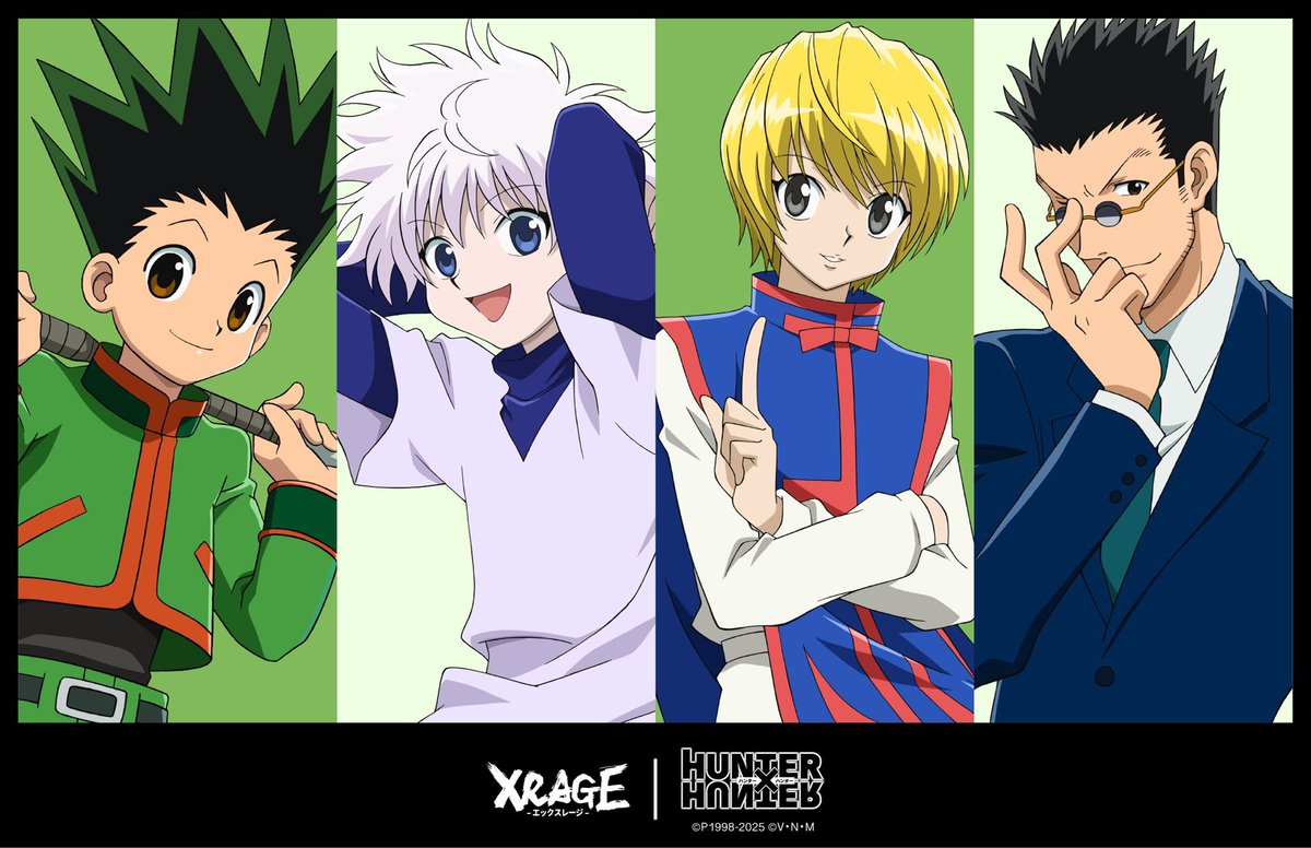 XRAGE×『HUNTER×HUNTER』コラボコレクション発売決定！ 3月12日(水