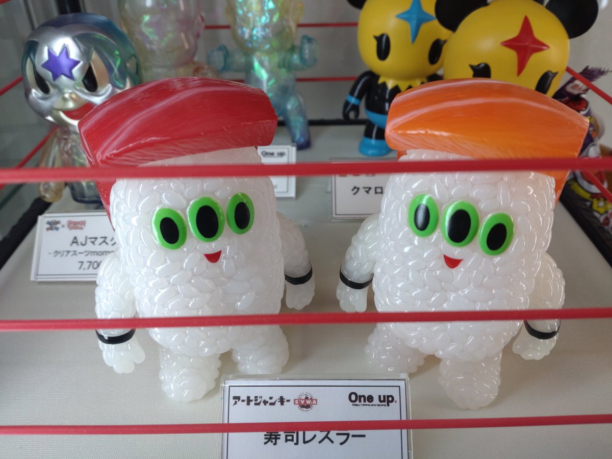 寿司レスラー #oneuptoy シカフェスで販売しようと思い、数量があった