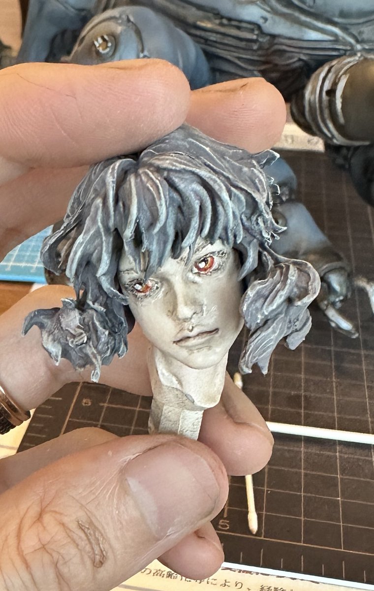 Entei ryuさんの攻殻機動隊•草薙素子です。まだ途中だけど大まかな形に