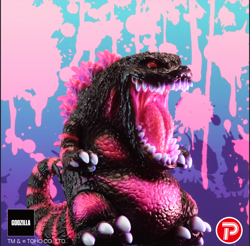 GODZILLA VINYL ART」（ゴジラバイナルアート）アーティストコラボ第二