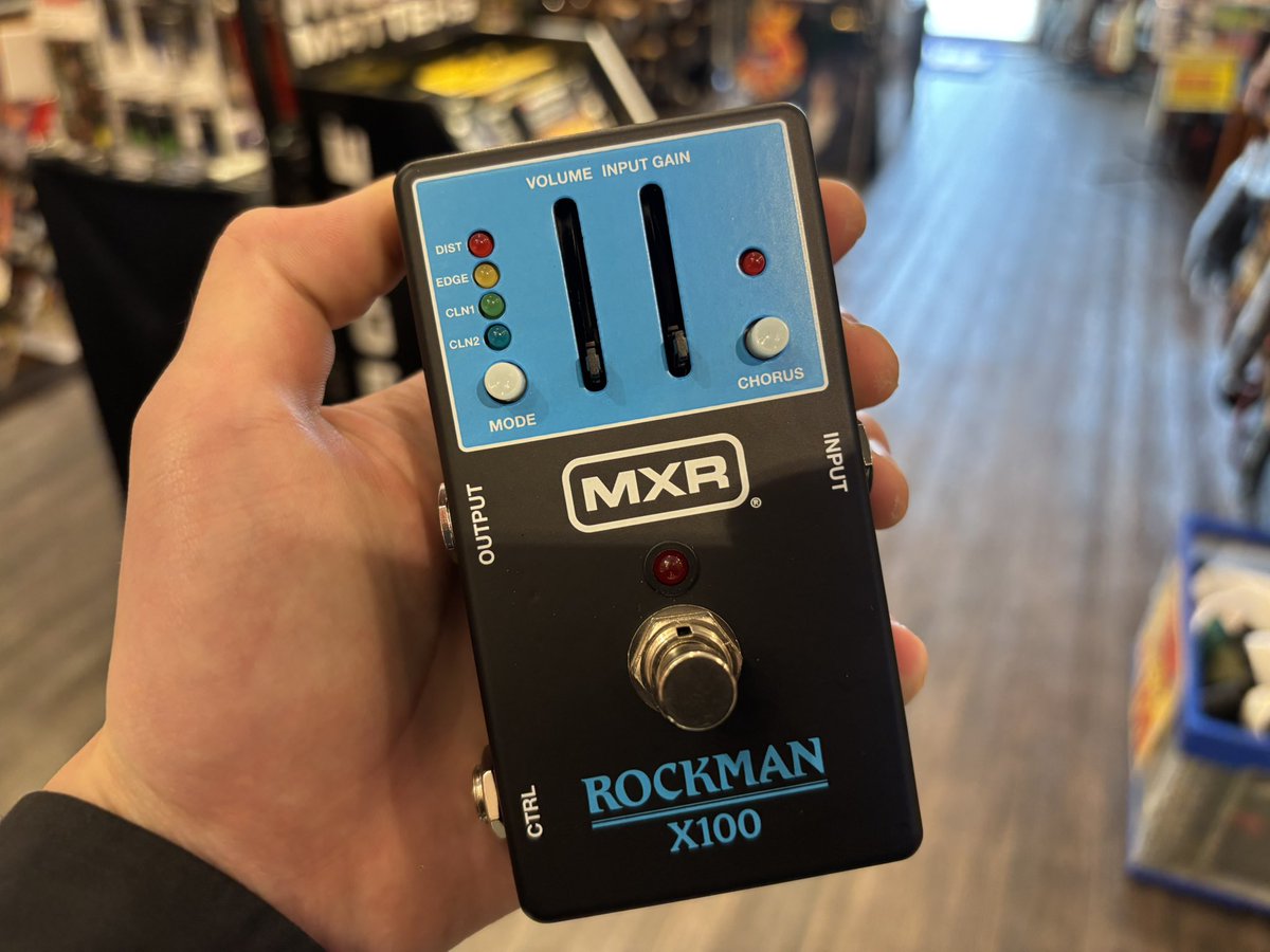 🎉新入荷商品🎉 MXR ROCKMAN X100 ANALOG TONE PROCESSOR 大人気ペダル