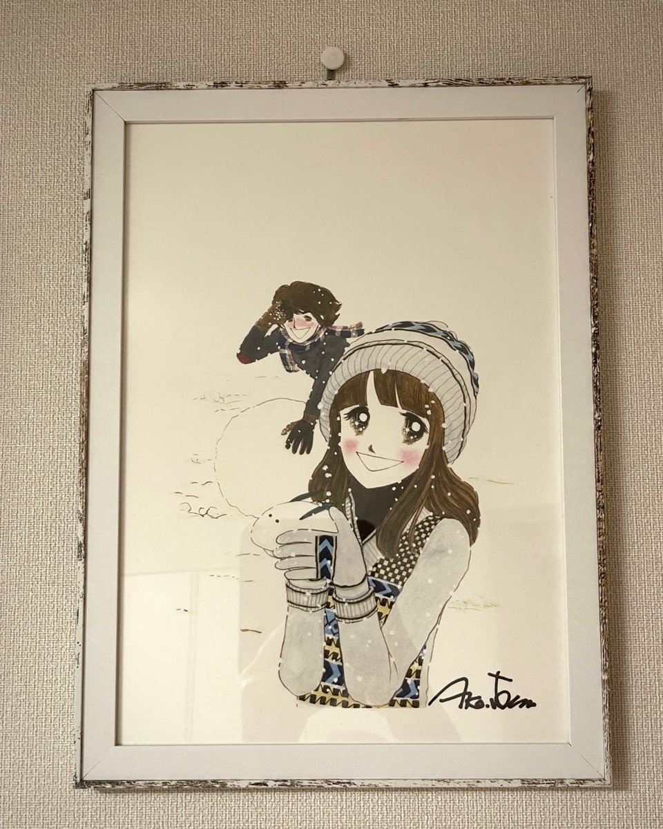 陸奥A子さんの直筆サイン入り複製画、全部で5種類だったのか！他のも