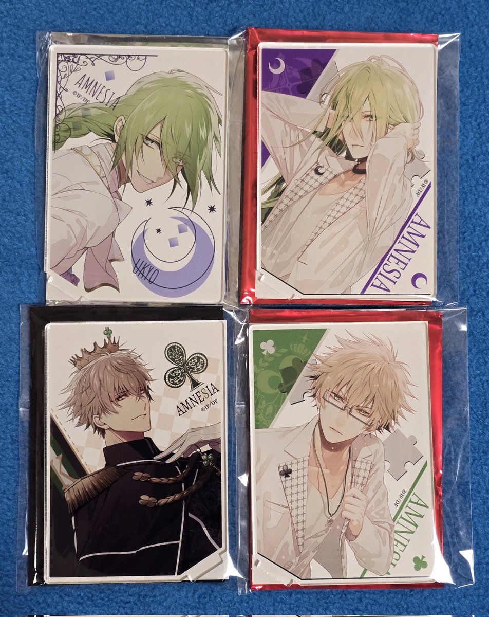 交換・譲渡】 AMNESIA アムネシア バレンタイン オトスト アクスタ 譲