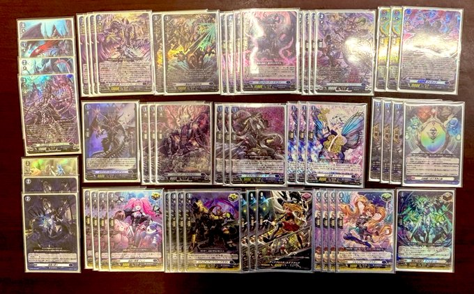 本日開催のヴァンガード幻真星戦BOX争奪戦 優勝は『夜王』さんでした