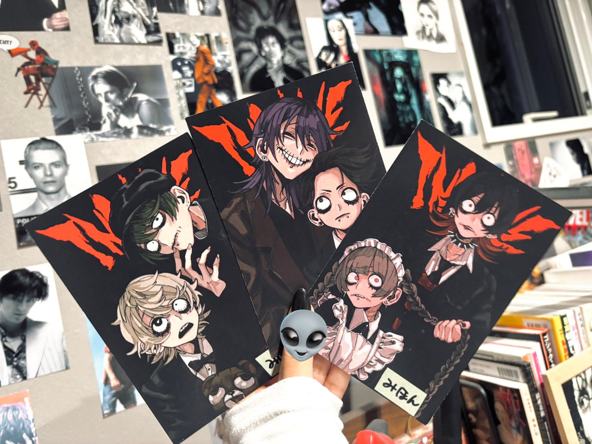 ポストカードまとめ売りセットも販売しますわよ〜🔥🔥