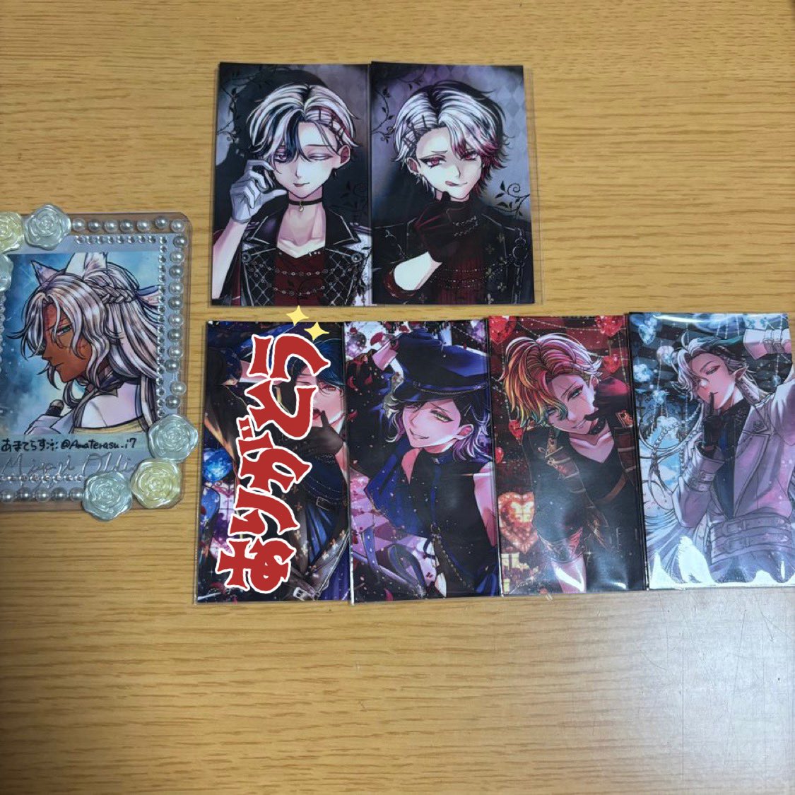 交換】 あくねこ 悪魔執事と黒い猫 バレンタイントレカ風カード トレカ