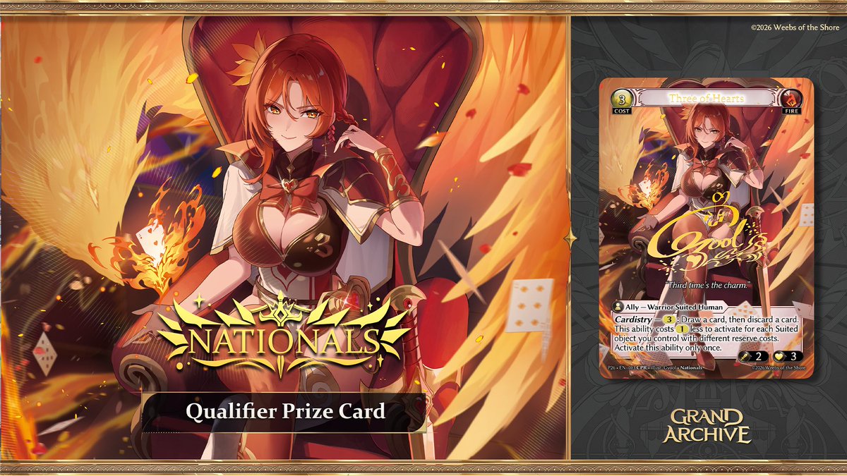 Grand Archive TCG (@grandarchivetcg) / Posts / X