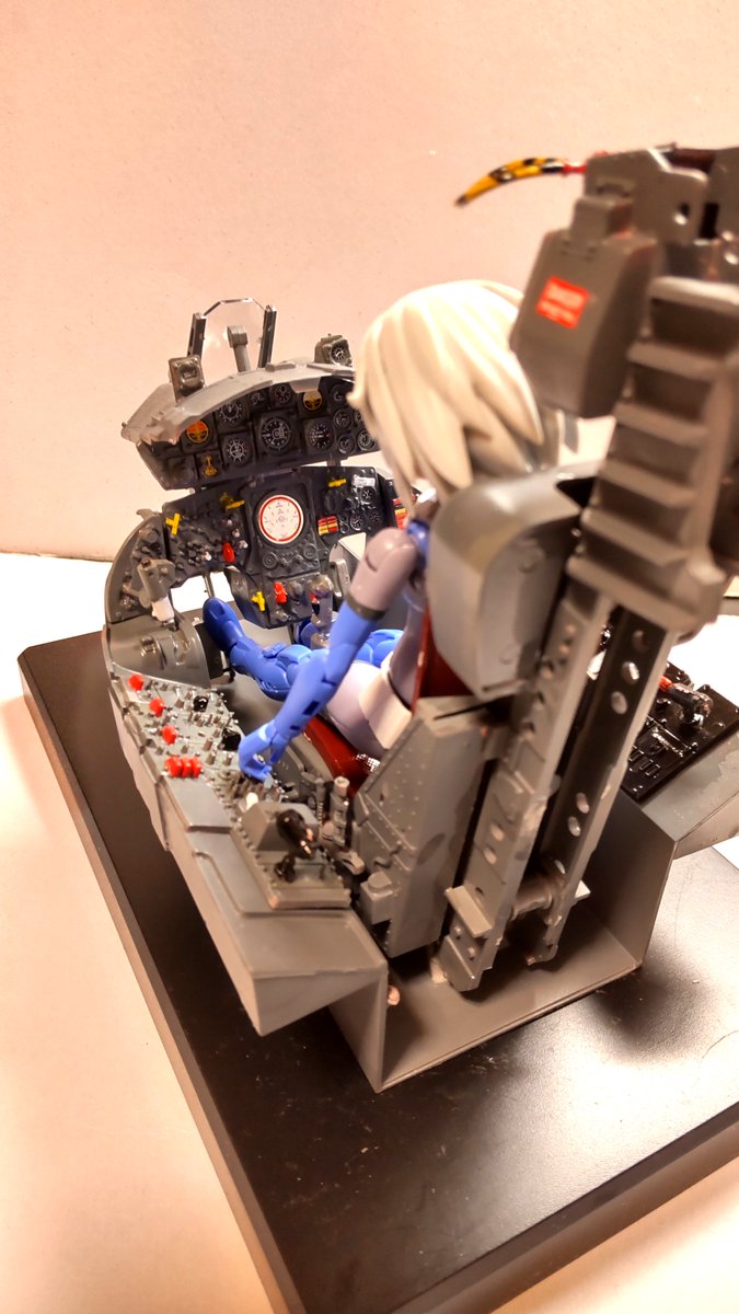 おきみな模型コン 作品名:1/12 F-104Gコクピット イタレリから発売され