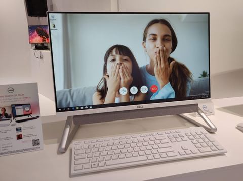 デル、狭額縁デザインの一体型デスクトップ - PC Watch