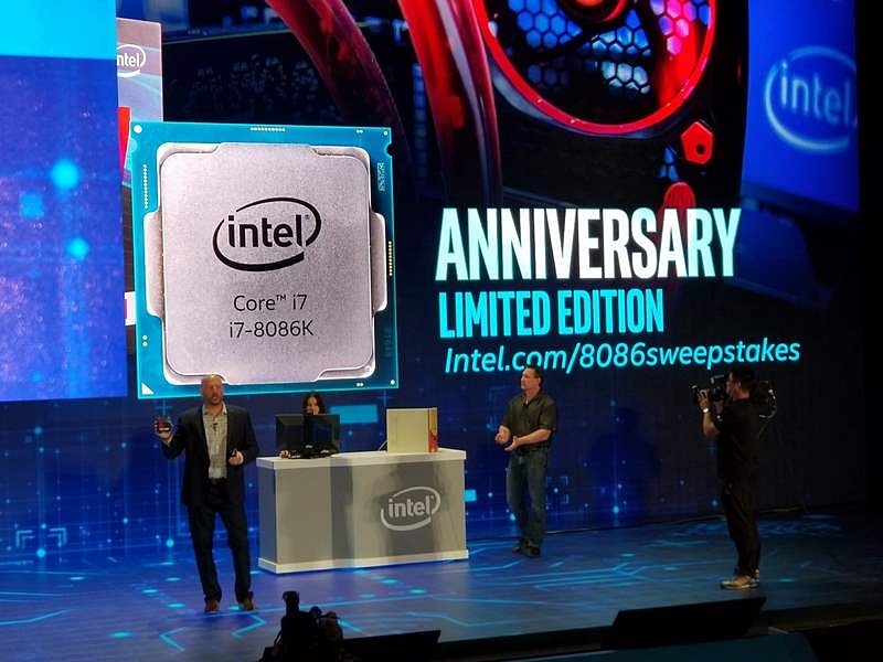 イベントレポート】Intel、最大5GHz達成のCore i7-8086Kを6月8日から