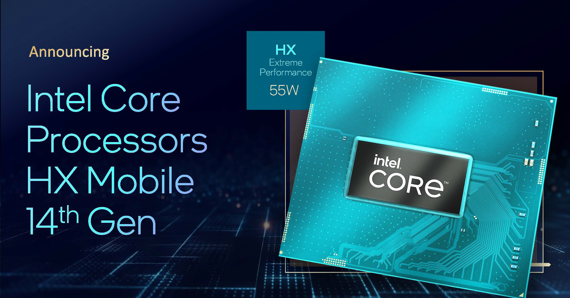 Intel、最大24コア/5.8GHzで動作するゲーミングノート向け第14世代Core