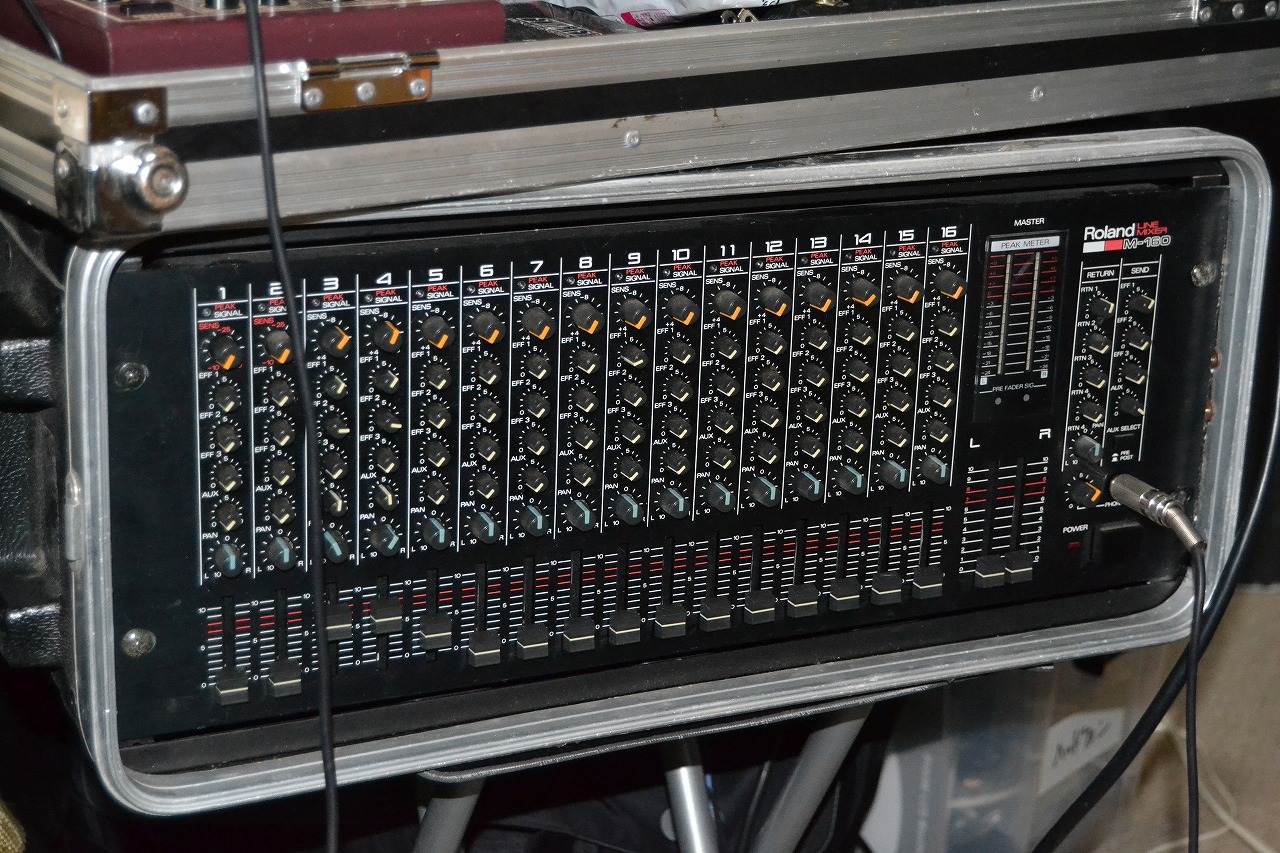 ラインミキサー、ローランドM-160 : 雅音人（がねっと）公式ブログ 天
