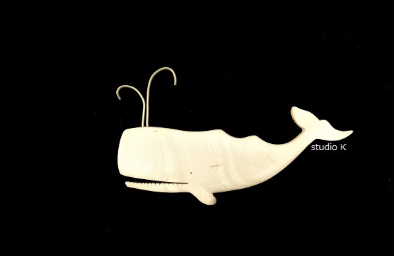 白鯨カービング : ナンタケットライトシップバスケットとカービング