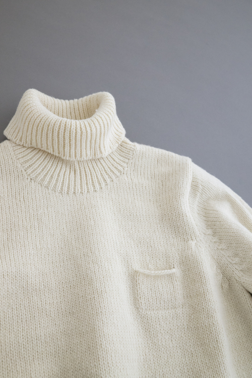 ゴーシュ ハイランドウール タートルニット : un.regard.moderne