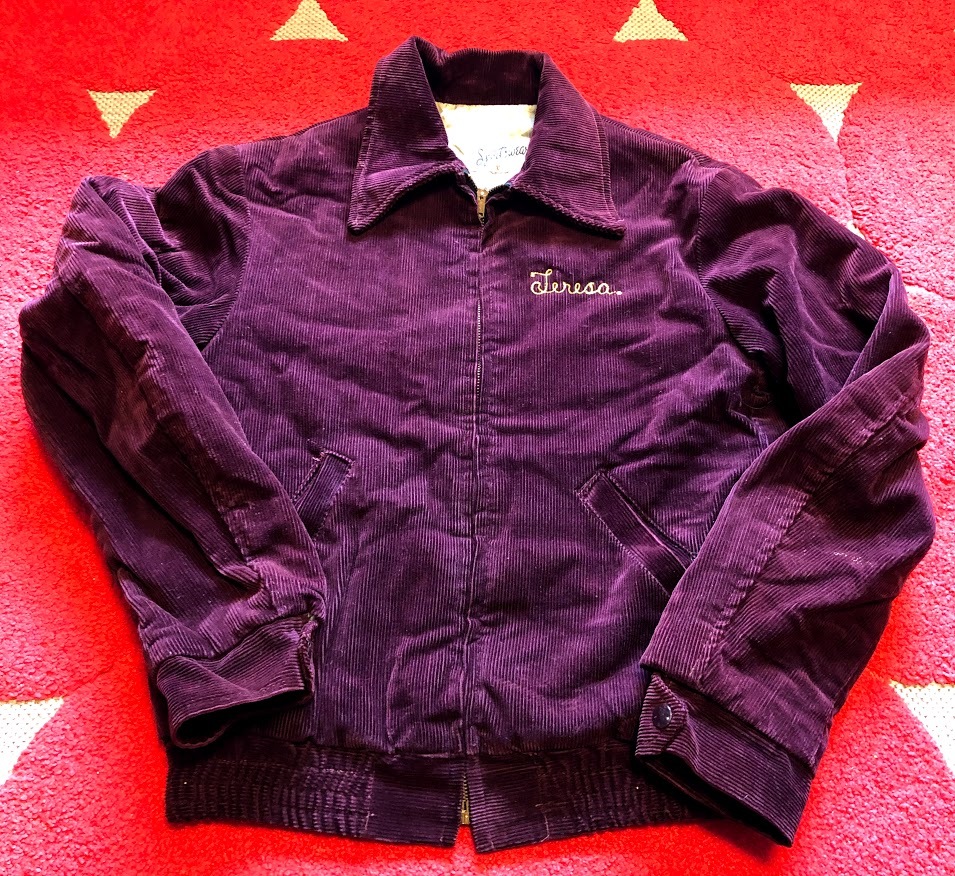 1/2新春入荷！50s~コーデュロイ インディアンヘッド チェーンステッチ