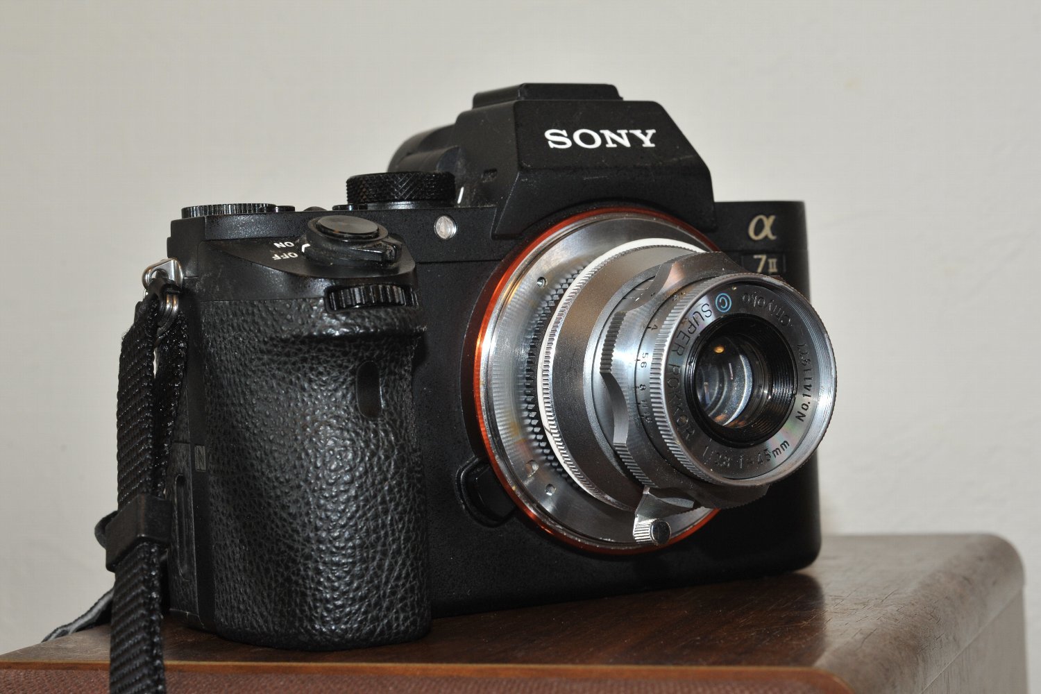 梅鉢 Super Rokkor 45mm F2.8 の 無限遠をスペーサーで調整して