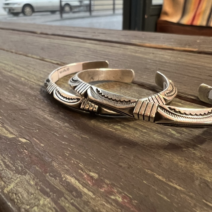 インディアンジュエリー ELVIRA BILL バングル スターリングシルバー