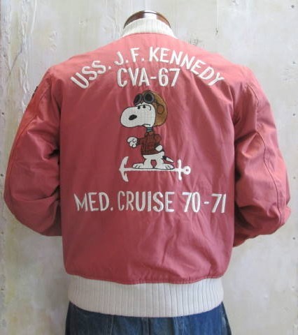 バズリクソンズ スヌーピー ツアージャケット - JET RUG