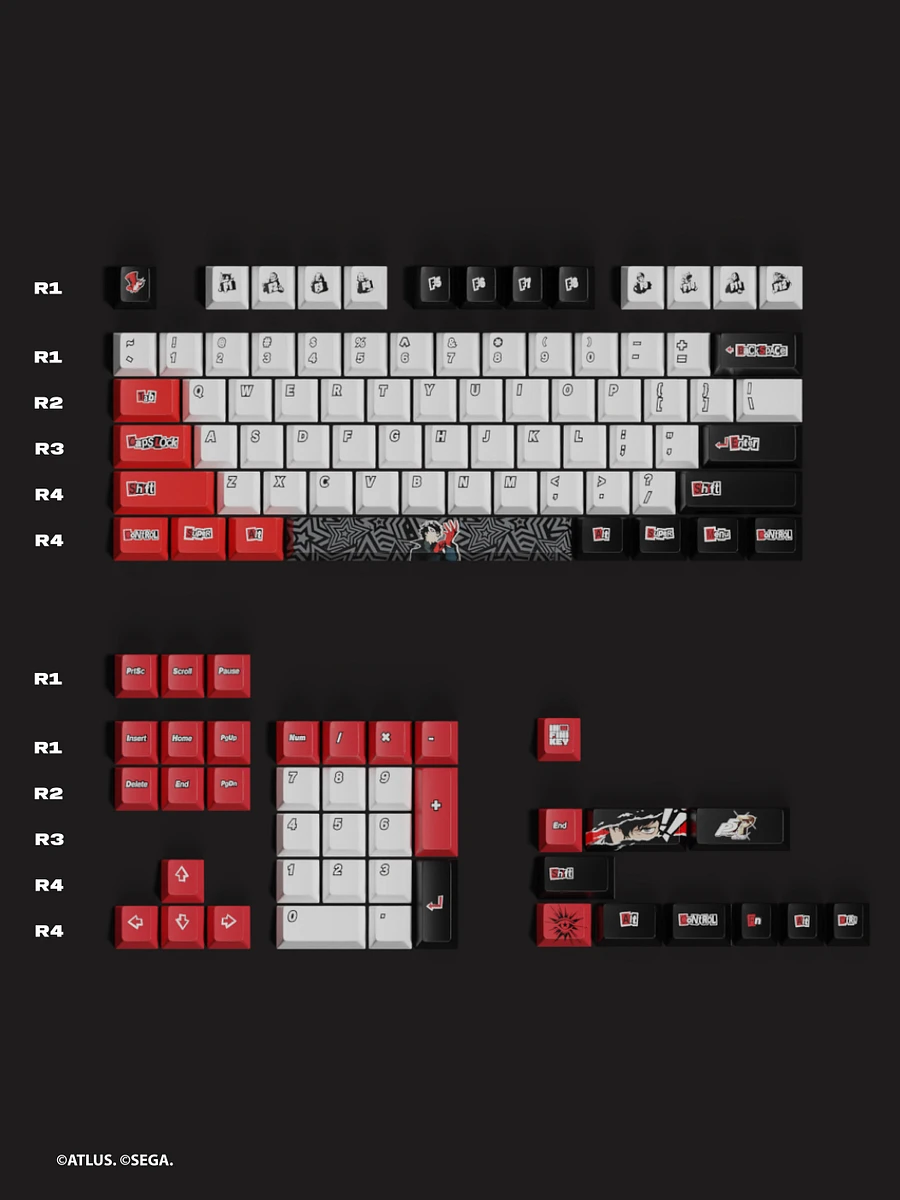 Persona 5 Royal Keycaps and Keyboard Accessories Announced