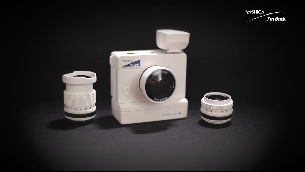 Coming soon to Kickstarter: the smallest Yashica + I'm Back