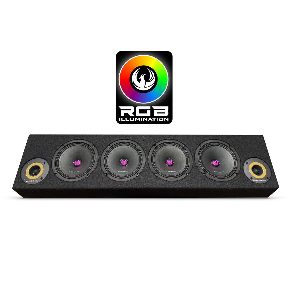 ZP65BOXRGB RGB 1700W Premium Audio Speaker Box