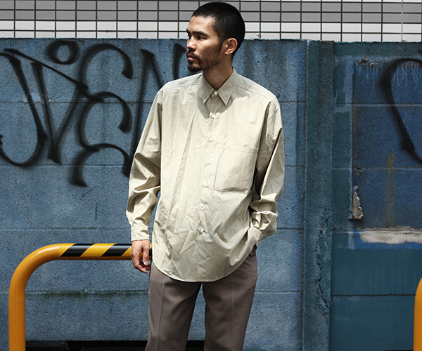 6/28(金)発売 AURALEE WASHED FINX TWILL BIG SHIRTS | andPheb Staff Blog