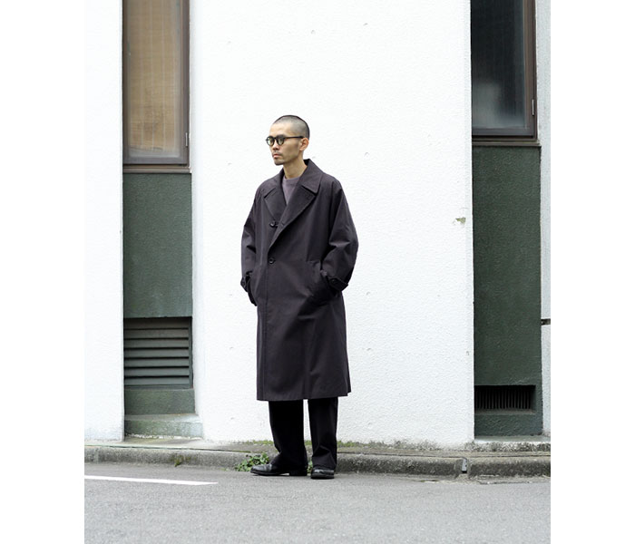 ULTERIORの傑作。CHAMBRAY GABARDINE OVER COATも明日販売。 | andPheb
