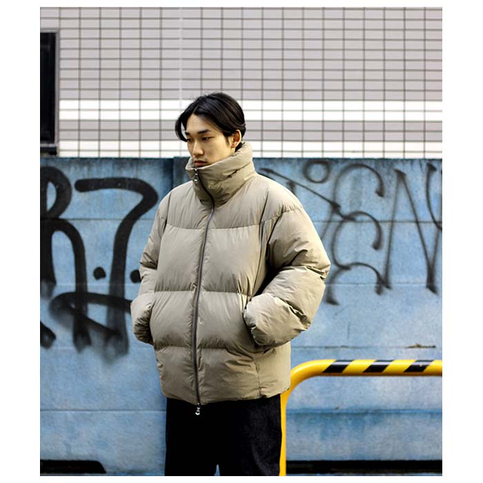ボリューミーでキャッチーなダウンジャケット ＃STUDIONICHOLSON