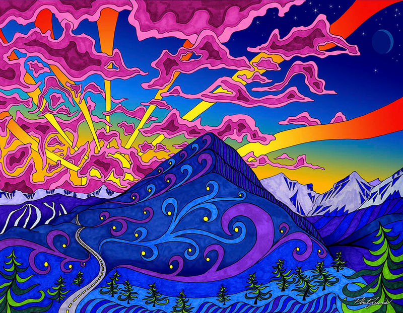 Sugarloaf Sunset - Canvas Print – Phil Lewis Art