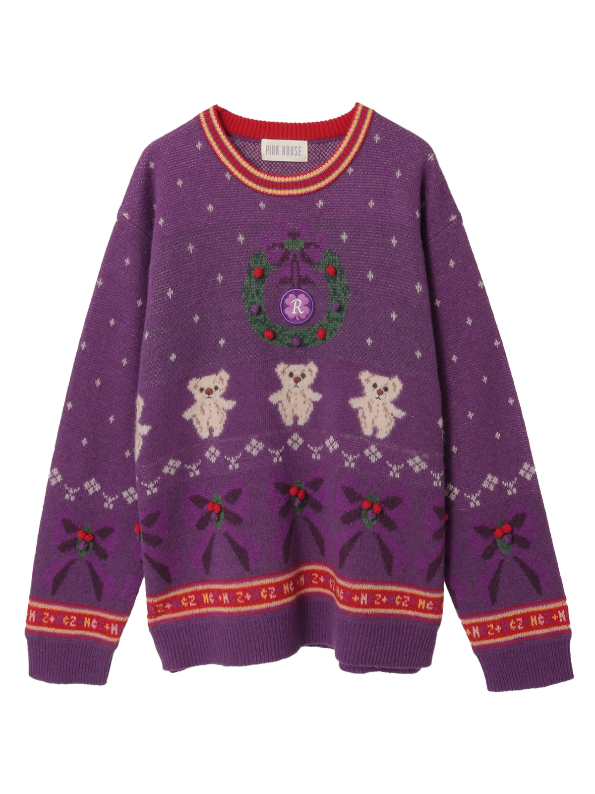 PINK HOUSE×Momocloポップルモチーフニット｜ピンクハウスオフィシャル