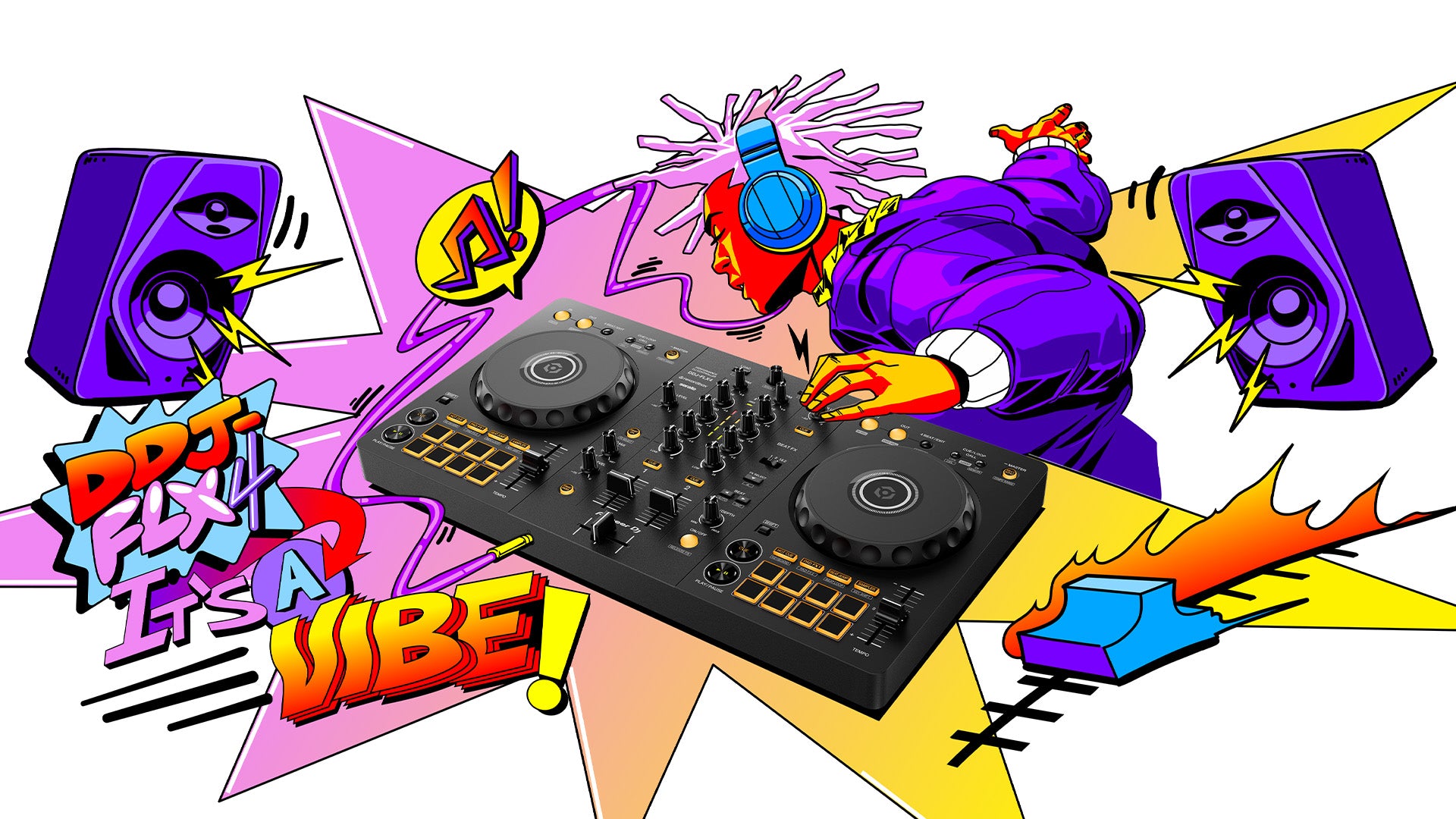 DDJ-FLX4 + HDJ-CUE1 Bundle – Pioneer DJ Store